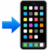 Mobile Phone With Arrow